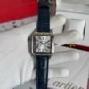 Cartier Santos Dumont XL Manual Wind SIlver Dial Stainless Steel WSSA0032 4305