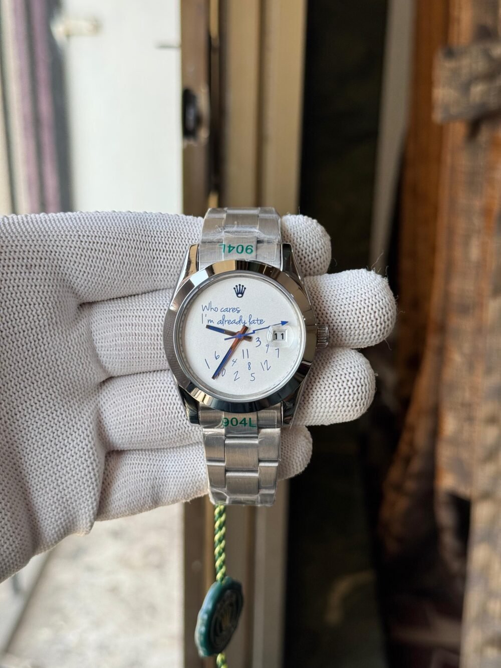 ROLEX Milgauss Who Cares I’m Already Late