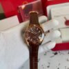 Omega Seamaster Planet Ocean 600M 39.5 mm, Sedna™ gold on leather strap with rubber lining